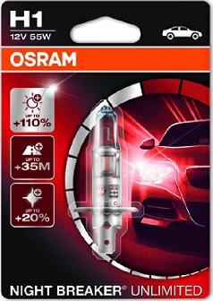 Osram 64150NBU-01B - Лампа розжарювання, фара дальнього світла autozip.com.ua