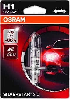 Osram 64150SV2-01B - Лампа розжарювання, фара дальнього світла autozip.com.ua