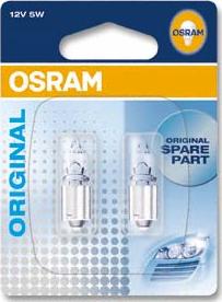 OSRAM 64111-02B - Лампа розжарювання, Освітлення салону autozip.com.ua
