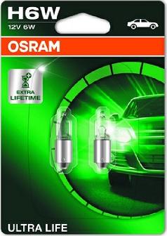Osram 64132ULT-02B - Лампа розжарювання, ліхтар покажчика повороту autozip.com.ua
