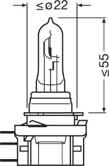 Osram 64176CBN-HCB - Лампа розжарювання, фара дальнього світла autozip.com.ua