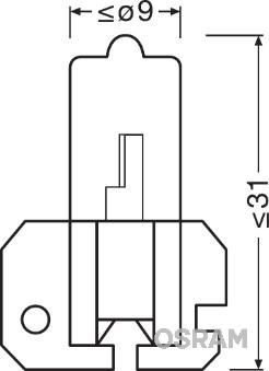 OSRAM 64173 - Лампа розжарювання, основна фара autozip.com.ua