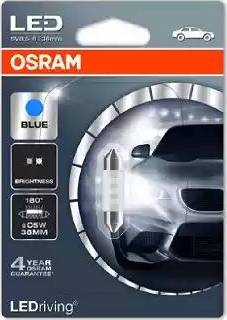 Osram 6436BL-01B - Лампа, вхідний освітлення autozip.com.ua
