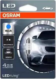 Osram 6431BL-01B - Лампа, лампа читання autozip.com.ua