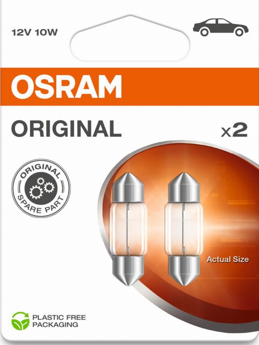 OSRAM 6438-2BL - Лампа розжарювання, Освітлення салону autozip.com.ua