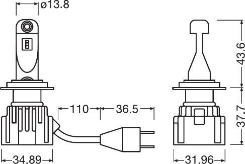 OSRAM 64210DWINT-2HFB - Лампа розжарювання, фара дальнього світла autozip.com.ua