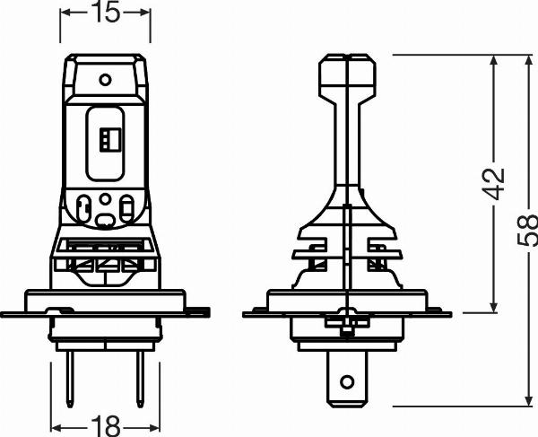OSRAM 64210DWNBSP - Лампа розжарювання, фара дальнього світла autozip.com.ua
