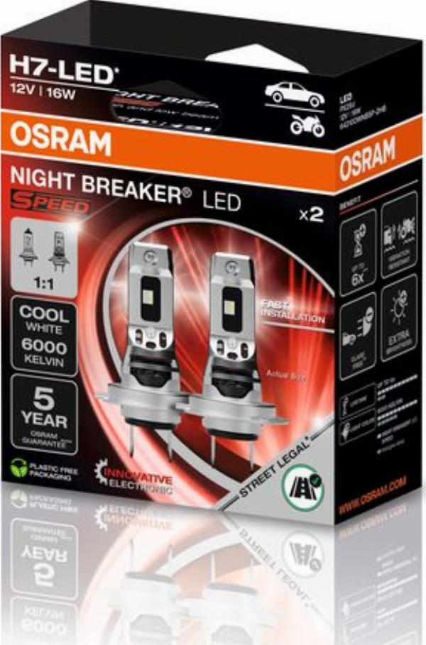 OSRAM 64210DWNBSP-2HB - Лампа розжарювання, фара дальнього світла autozip.com.ua