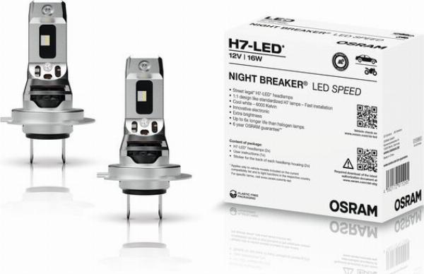 OSRAM 64210DWNBSP - Лампа розжарювання, фара дальнього світла autozip.com.ua