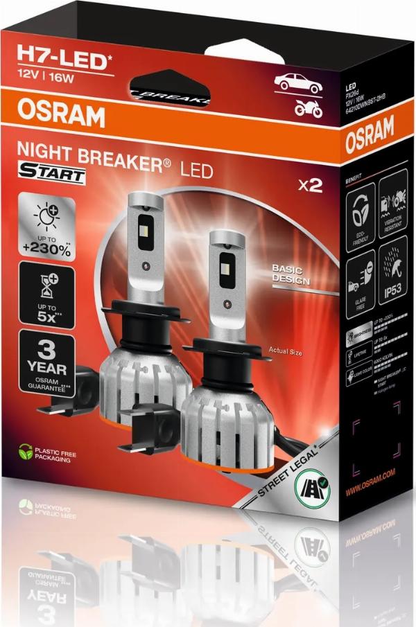 OSRAM 64210DWNBST-2HB - Лампа розжарювання, фара дальнього світла autozip.com.ua