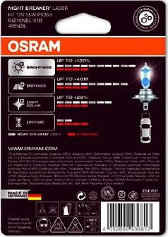 OSRAM 64210NBL-01B - Лампа розжарювання, фара дальнього світла autozip.com.ua