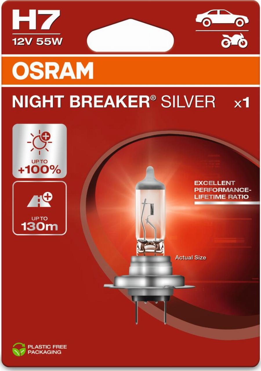 OSRAM 64210NBS-1BL - Лампа розжарювання, фара дальнього світла autozip.com.ua