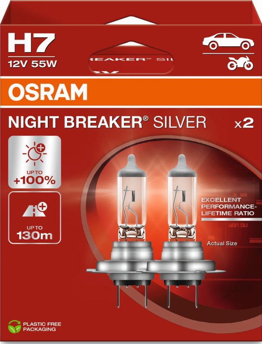 OSRAM 64210NBS-2HB - Лампа розжарювання, фара дальнього світла autozip.com.ua