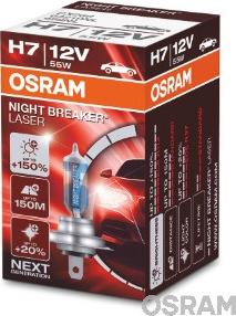 Osram 64210NL - Автолампа Osram H7 12V 55W autozip.com.ua