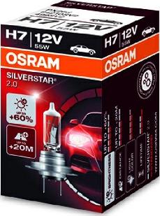 Osram 64210SV2 - Лампа розжарювання, фара дальнього світла autozip.com.ua