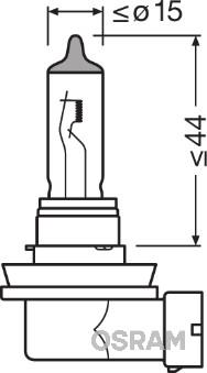 Osram 64211FBR-HCB - Лампа розжарювання, фара дальнього світла autozip.com.ua