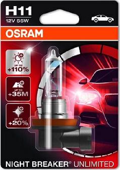 Osram 64211NBU-01B - Лампа розжарювання, фара дальнього світла autozip.com.ua