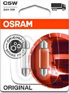 Osram 6423-02B - Лампа розжарювання, ліхтар освітлення номерного знака autozip.com.ua