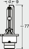 Osram 66440CBI - Лампа розжарювання, фара дальнього світла autozip.com.ua