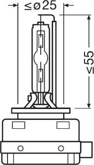 Osram 66140CBN - Лампа розжарювання, фара дальнього світла autozip.com.ua