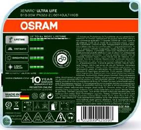 OSRAM 66140ULT-HCB - Лампа розжарювання, фара дальнього світла autozip.com.ua