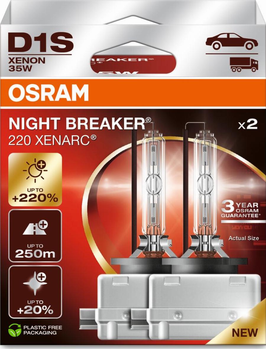 OSRAM 66140XN2-2HB - Лампа розжарювання, фара дальнього світла autozip.com.ua