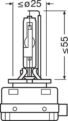 OSRAM 66340-1SCB - Лампа розжарювання, фара дальнього світла autozip.com.ua