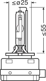 Osram 66340XNN - Лампа розжарювання, фара дальнього світла autozip.com.ua