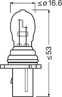 OSRAM 6851 - Лампа розжарювання, стоянкові вогні / габаритні ліхтарі autozip.com.ua