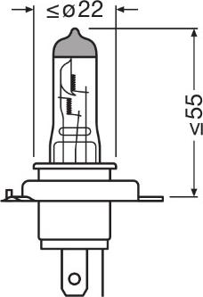 OSRAM 64193ULT-1BL - Лампа розжарювання, фара дальнього світла autozip.com.ua