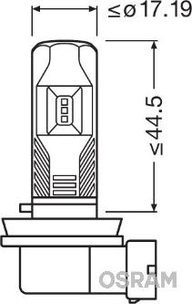 OSRAM 67219CW - Лампа розжарювання, фара дальнього світла autozip.com.ua