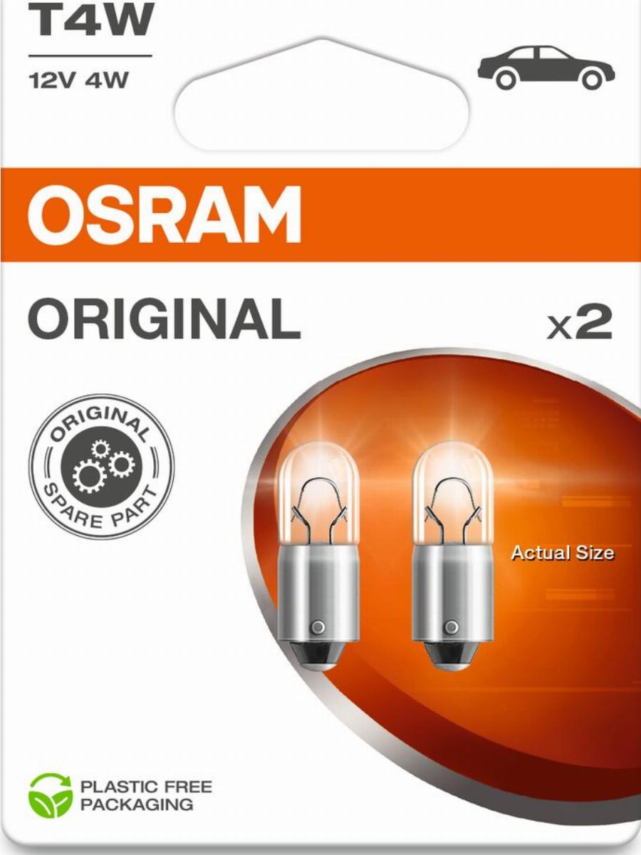OSRAM 3893-2BL - Лампа розжарювання, ліхтар покажчика повороту autozip.com.ua