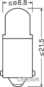 OSRAM 3750CW-02B - Лампа розжарювання, Освітлення салону autozip.com.ua