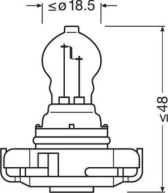Osram 2504 - Лампа розжарювання, ліхтар покажчика повороту autozip.com.ua