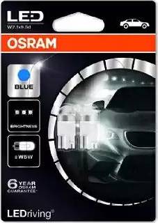 Osram 2850BL-02B - Лампа, вхідний освітлення autozip.com.ua