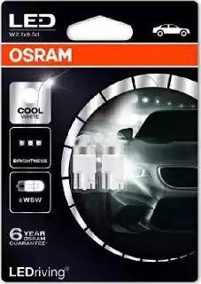 OSRAM 2850CW-02B - Лампа, вхідний освітлення autozip.com.ua