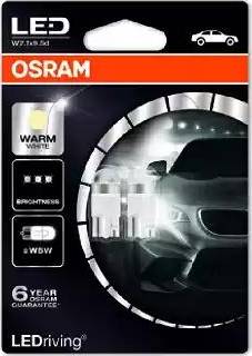 OSRAM 2850WW-02B - Лампа, вхідний освітлення autozip.com.ua