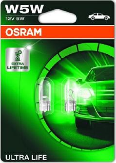 Osram 2825ULT-02B - Лампа розжарювання, ліхтар покажчика повороту autozip.com.ua