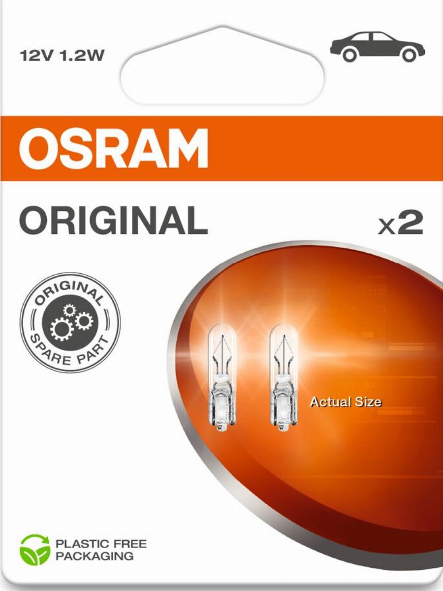 OSRAM 2721-2BL - Лампа розжарювання, Освітлення салону autozip.com.ua