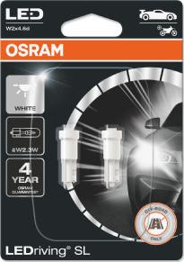 OSRAM 2723DWP-02B - Лампа розжарювання, освітлення щитка приладів autozip.com.ua