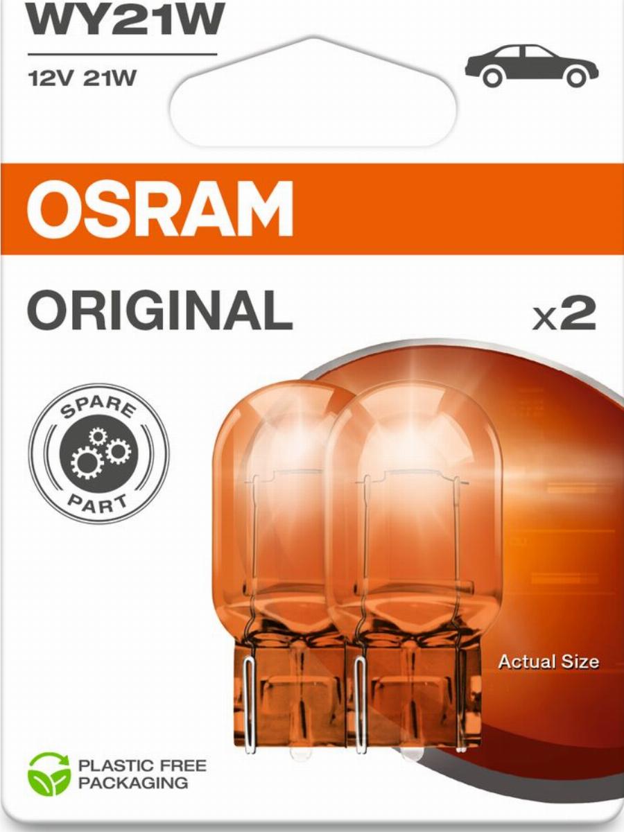 OSRAM 7504-2BL - Лампа розжарювання, ліхтар покажчика повороту autozip.com.ua