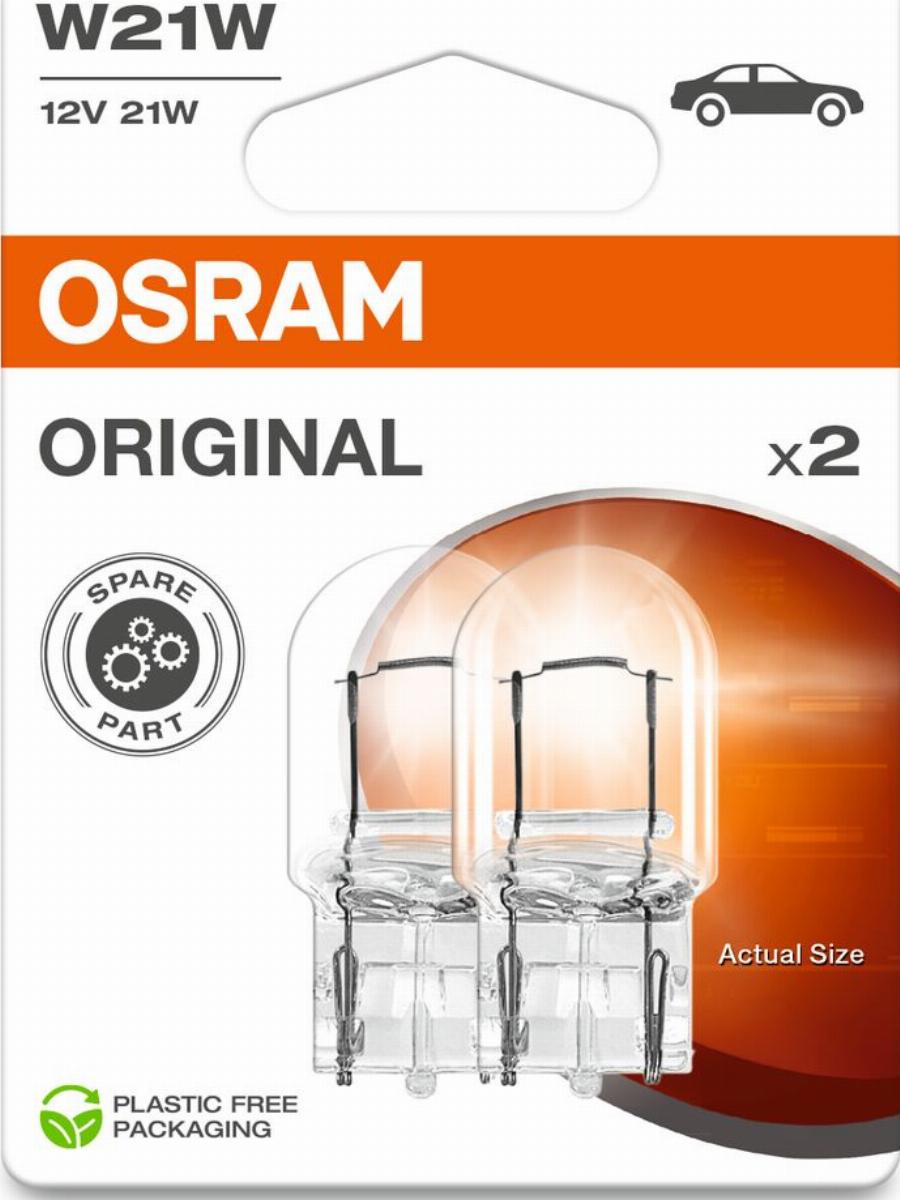 OSRAM 7505-2BL - Лампа розжарювання, ліхтар покажчика повороту autozip.com.ua
