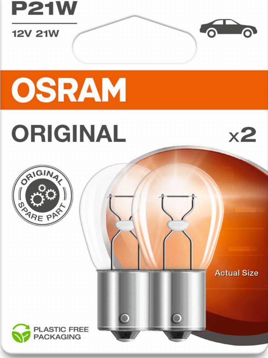 OSRAM 7506-2BL - Лампа розжарювання, ліхтар покажчика повороту autozip.com.ua