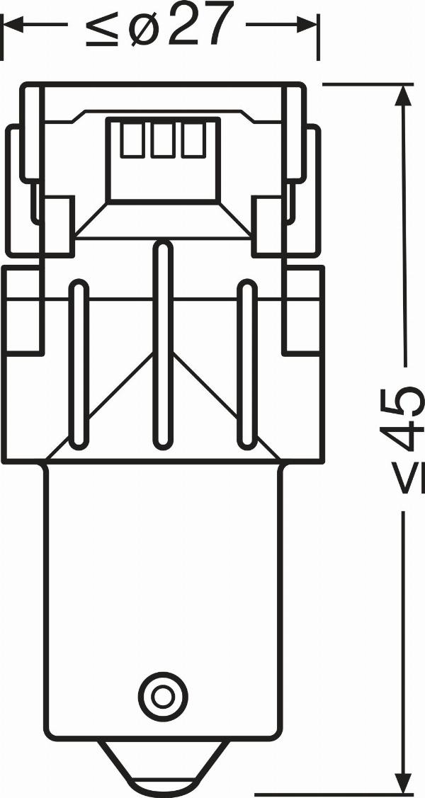 OSRAM 7507DYP-2BL - Лампа розжарювання, ліхтар покажчика повороту autozip.com.ua