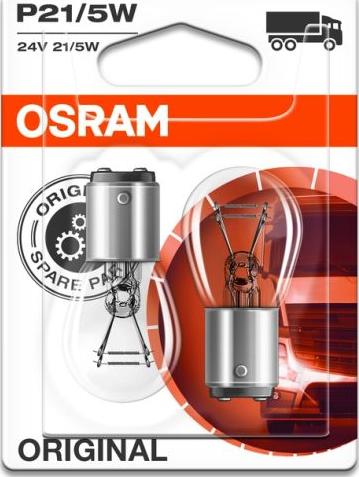 OSRAM 7537-02B - Лампа розжарювання, ліхтар покажчика повороту autozip.com.ua
