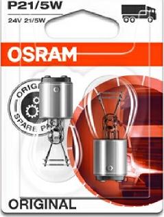 Osram 7537-02B - Лампа розжарювання, ліхтар покажчика повороту autozip.com.ua