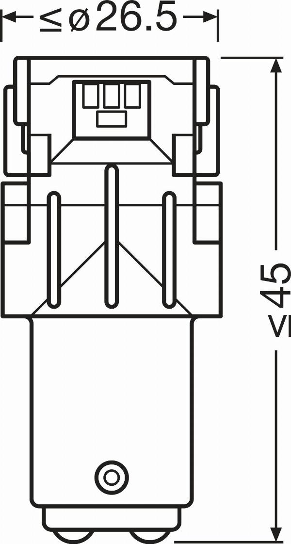 OSRAM 7528DRP-2BL - Лампа розжарювання autozip.com.ua