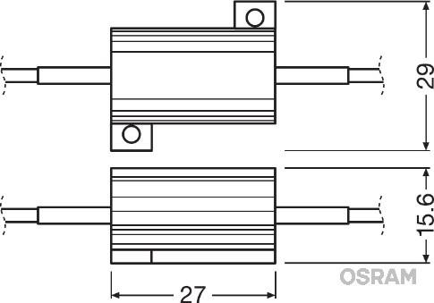 OSRAM LEDCBCTRL102 - Комплект проводів autozip.com.ua