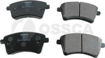 OSSCA 48019 - Гальмівні колодки, дискові гальма autozip.com.ua