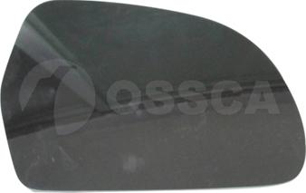 OSSCA 43800 - Дзеркальне скло, зовнішнє дзеркало autozip.com.ua